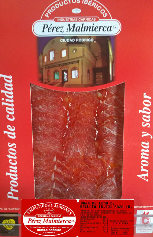 CAÑA DE LOMO BELLOTA IBÉRICO – 50 % Raza Ibérico